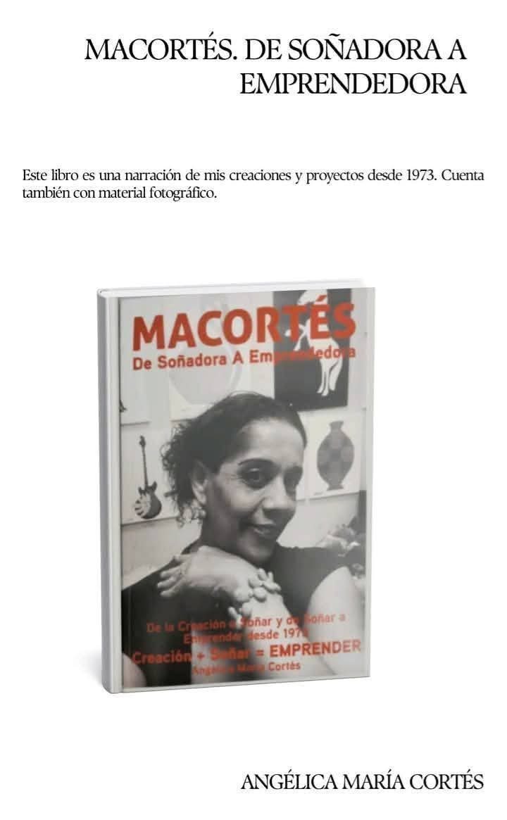 Libro MACORTÉS — De Soñadora a Emprendedora, 2023